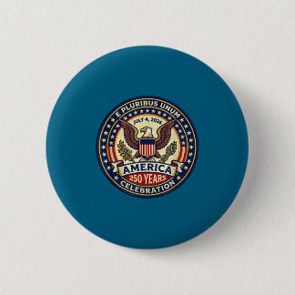 America 250 years celebration july 4, 2026 e 6 cm round badge