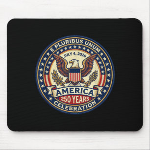 America 250 Years Celebration July 4 2026 E Mouse Pad