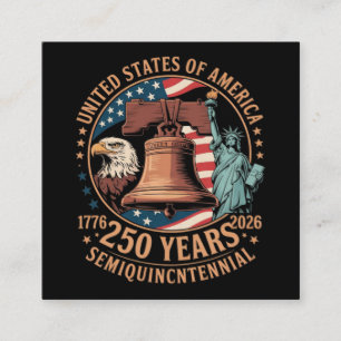 America 250 Years Enclosure Card