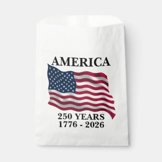 America 250 Years Favour Bags