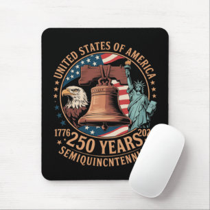 America 250 Years Mouse Pad