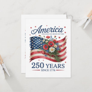 America 250 Years of Freedom 1776 2026 Invitation