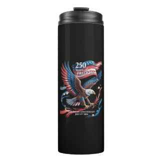 America 250 Years of Freedom 1776-2026 Thermal Tumbler