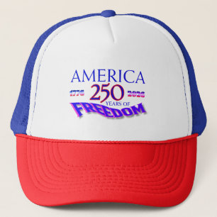 America 250 Years of Freedom Trucker Hat