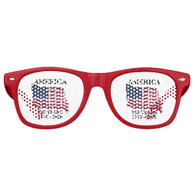 America 250 Years Retro Sunglasses (Front)