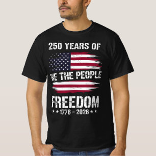 America 250 Years We The People 1776-2026 T-Shirt