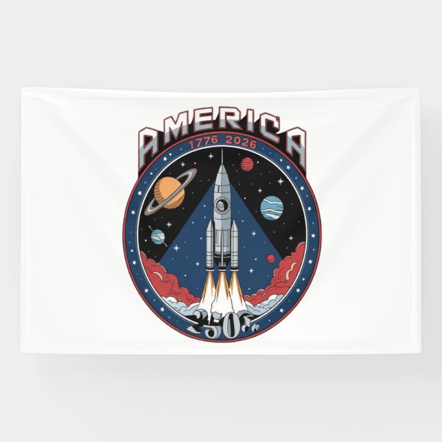 America 250th 1776 2026 banner (Horizontal)