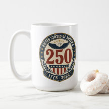 America 250th Anniversary 1776-2026 Coffee Mug