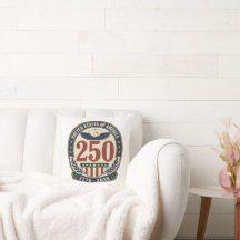 America 250th Anniversary 1776-2026 Throw Pillow