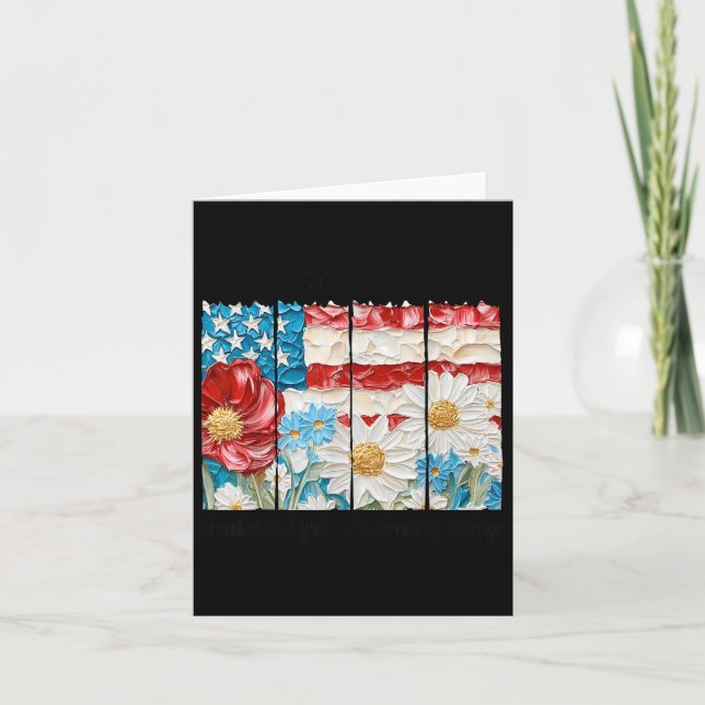 America 250th Anniversary Celebration 250 Years Am Card (Front)