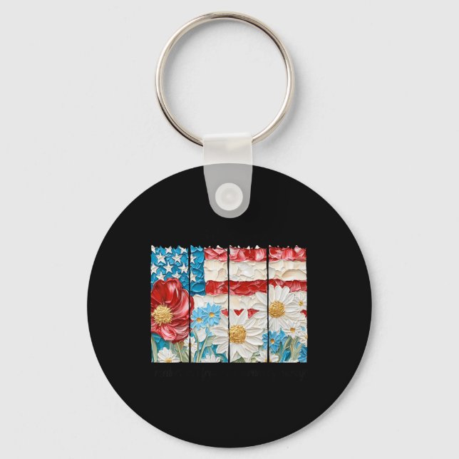 America 250th Anniversary Celebration 250 Years Am Key Ring (Front)