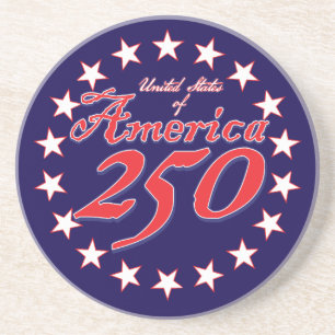America 250th Anniversary Coaster