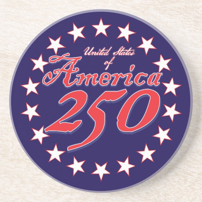 America 250th Anniversary Coaster (Front)