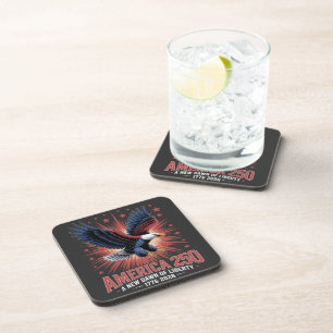 America 250th Anniversary Coaster
