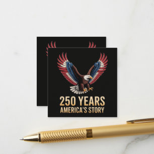 America 250th Anniversary Enclosure Card