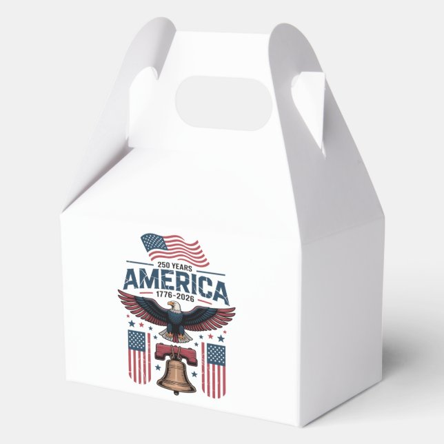 america 250th anniversary favour box (Front)