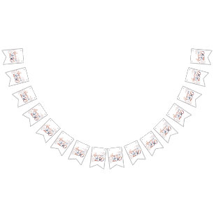 America 250th Anniversary Fireworks – Elegant  Bunting