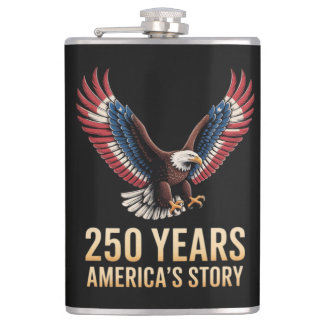 America 250th Anniversary Hip Flask