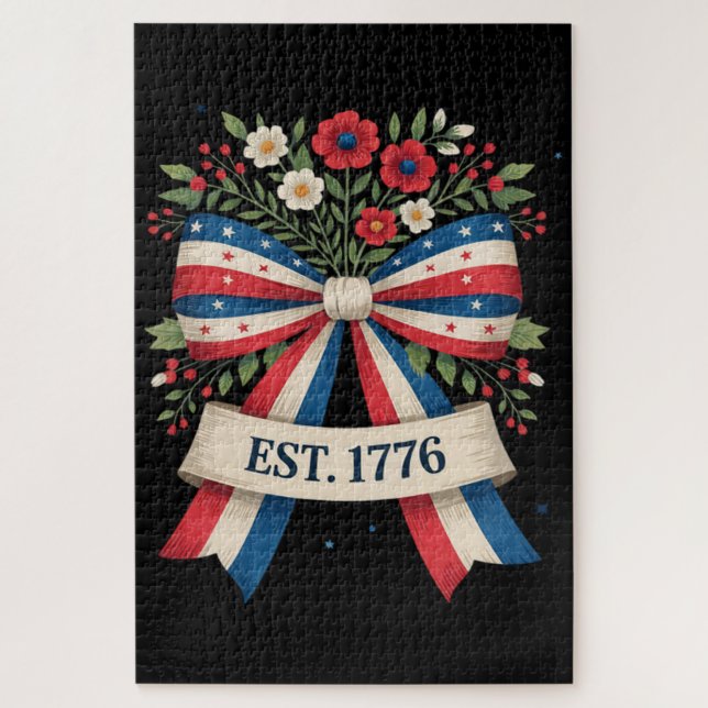 America 250th Anniversary Jigsaw Puzzle (Vertical)