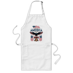 america 250th anniversary long apron