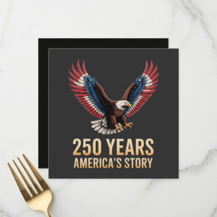 America 250th Anniversary Menu
