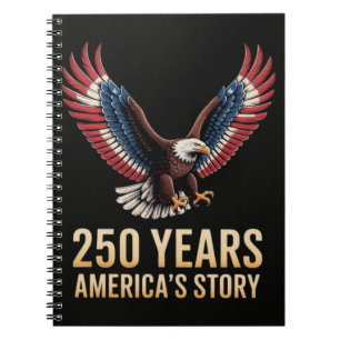 America 250th Anniversary Notebook