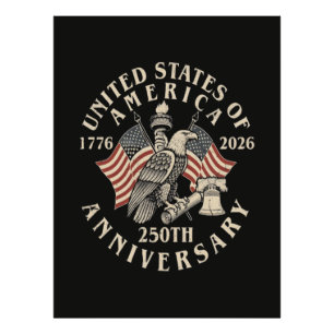 America 250th Anniversary Photo Print