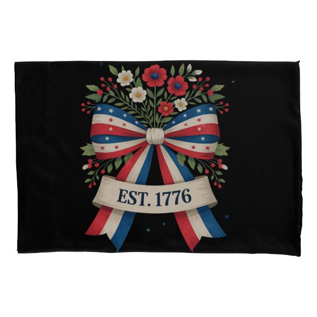 America 250th Anniversary Pillowcase (Front)
