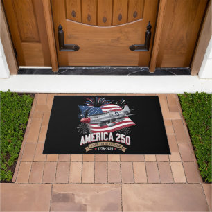 America 250th Anniversary Plane Doormat