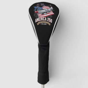 America 250th Anniversary Plane Golf Head Cover