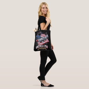 America 250th Anniversary Plane Tote Bag