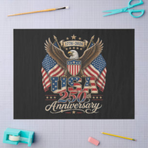 America 250th Anniversary USA 1776 2026 Tissue Paper