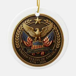 America 250th Anniversary USA 250th Ornament 