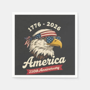America 250Th anniversary USA Eagle Bird 1776 2026 Napkin
