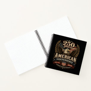 America 250th Anniversary usa Notebook