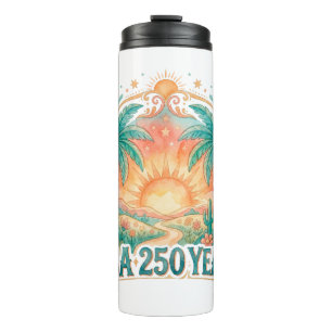 America 250th anniversary USA Palm Beach Thermal Tumbler