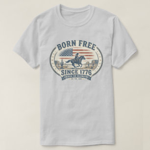 America 250th Anniversary Vintage Cowboy T-Shirt