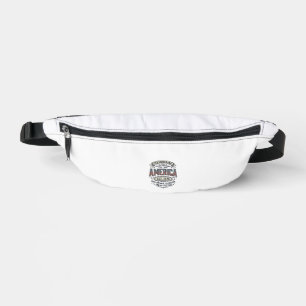 America 250th Anniversary Vintage Patriotic Shirt Bum Bags