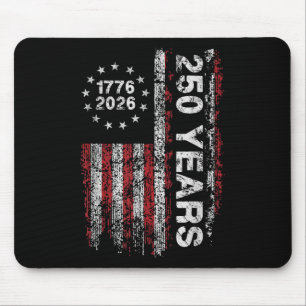 America 250th Birthday Us Flag 250 Years We The Pe Mouse Pad