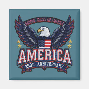 America 250th Celebration Magnet
