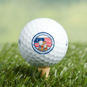America 250th Paw, Patriots and Preamble  Golf Balls