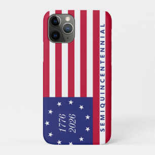 America 250th Semiquincentennial 1776 2026 Us Flag Case-Mate iPhone Case