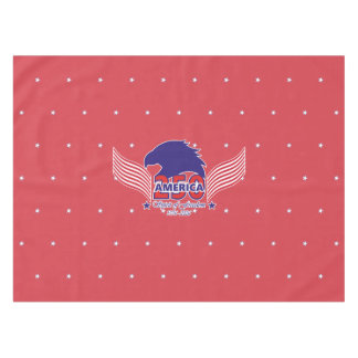 America 250th-Spirit of Freedom-On Red Tablecloth