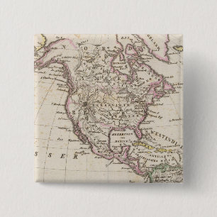 America 3 15 cm square badge