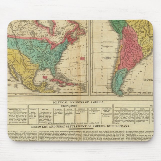 America 3 mouse pad (Front)