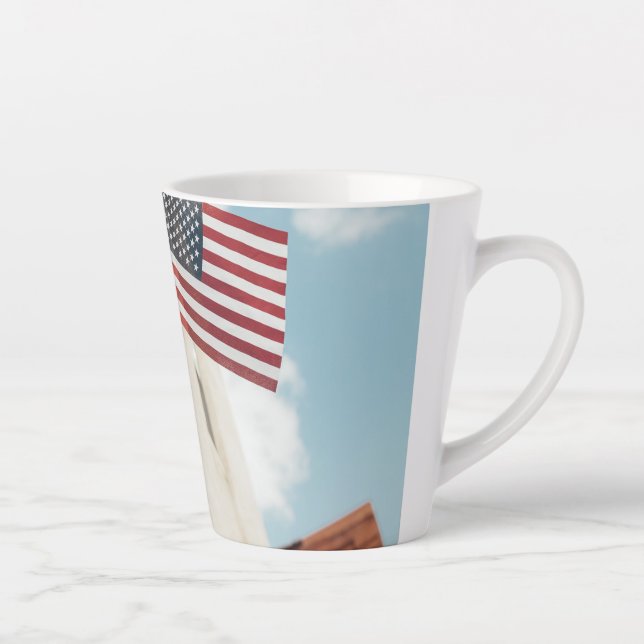 America 4 latte mug (Right)