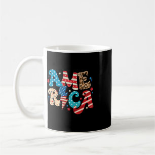 America 4th Of July Independence Day 1776 Vintage Coffee Mug