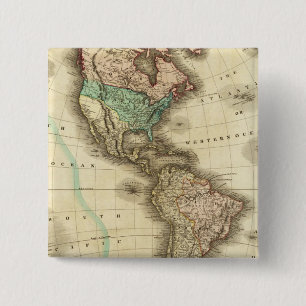 America 5 15 cm square badge