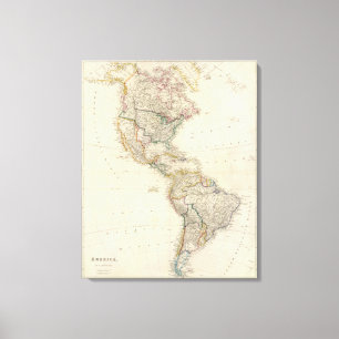 America 7 canvas print
