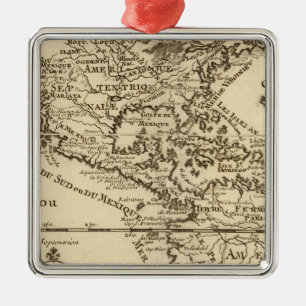 America 8 metal tree decoration